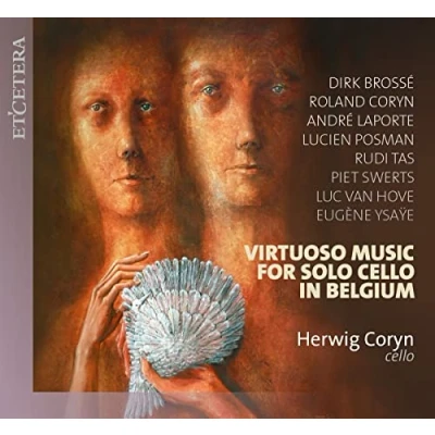 Afbeelding van Herwig Coryn Virtuoso Music For Cello Solo In Belgium (CD)