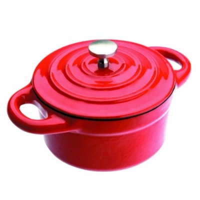 Afbeelding van Ibili Braadpan Emaille Ø 10cm Rood
