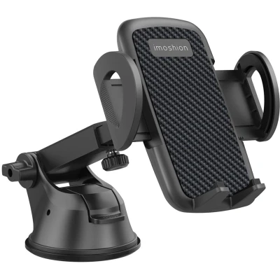 Afbeelding van iMoshion Telefoonhouder Auto 2 in 1 met Zuignap voor Dashboard en Raam GSM Houder Telefoonhouders Universeel Verstelbaar Zwart