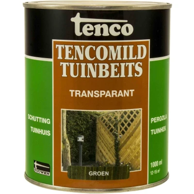 Afbeelding van Tenco Tencomild Transparant Groen Tuinbeits 1 liter