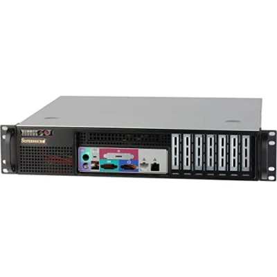 Afbeelding van Supermicro SC523 L 505B Rack uitvoering 2U ATX 500 Watt zwart
