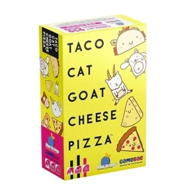 Afbeelding van Blue Orange Taco Cat geitenkaaspizza kaartspel vanaf 8 jaar 2 spelers speeltijd van 10 tot 30 minuten