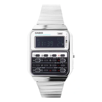 Afbeelding van Casio Heritage CA500 Unisex Digitaal horloge silvercoloured, Maat: One Size, Silver coloured