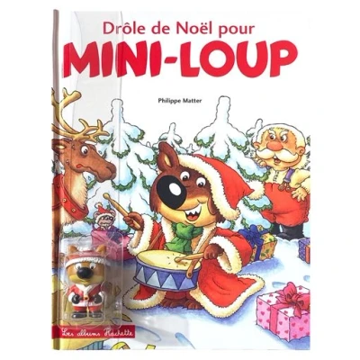 Image de Mini Loup Drôle de Noël pour + 1 figurine