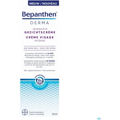Afbeelding van Bepanthen Derma Intensieve Gezichtscreme Tube 50ml