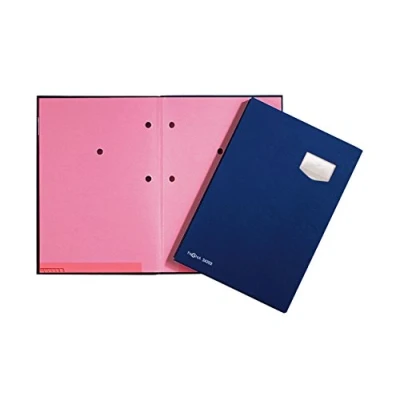 Afbeelding van PAGNA Unterschriftsmappe DE LUXE kunsstof 10 Fächer blauw