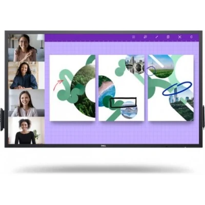 Afbeelding van DELL P5524QT Interactief flatscreen 139,7 cm (55&quot;) LCD 350 cd/m² 4K Ultra HD Zwart Touchscreen