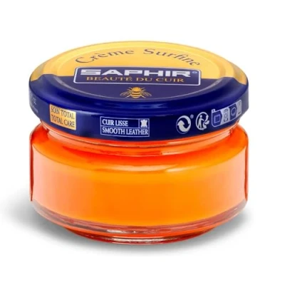 Afbeelding van Saphir Creme Surfine (schoenpoets) Oranje