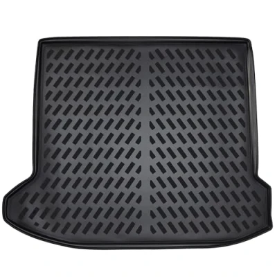 Afbeelding van ELMASLINE 3D kofferbakmat voor MERCEDES GLC (X254) 2022 2025, past niet in Hybride, rubberen met extra hoge randen, auto accessoires