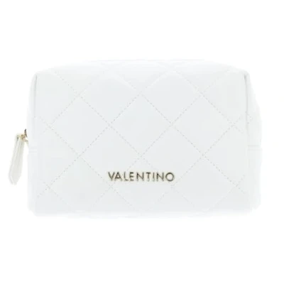 Afbeelding van VALENTINO Cosmetische tas Ocarina Soft Cosmetic Case Bianco Wit