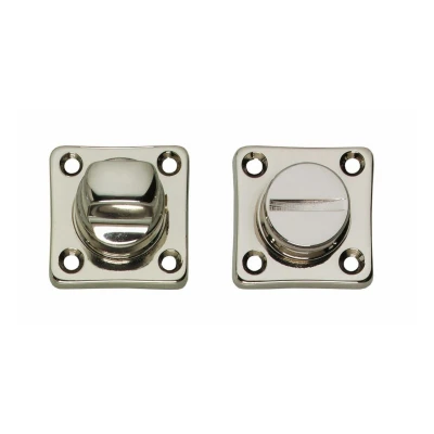 Afbeelding van Intersteel Toiletgarnituur vierkant vernikkeld 38x38x5 mm