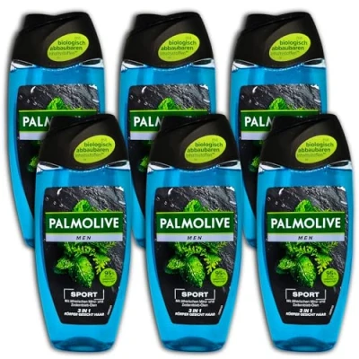 Afbeelding van 6x Palmolive Douchegel Men Revitalising Sport 250ml