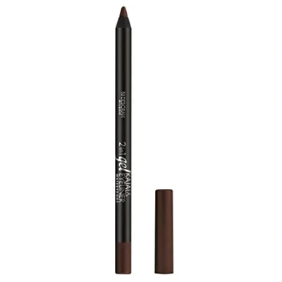 Afbeelding van Deborah Milano 2in1 Gel Kajal &amp; Waterproof Eyeliner 5 Brown
