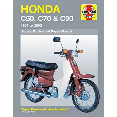 Afbeelding van Honda C50 C70 &amp; C90 Service Repair