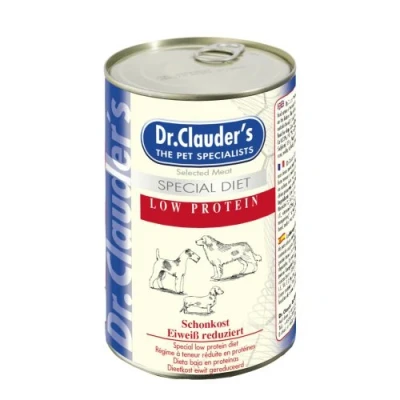 Afbeelding van Dr Clauder&#039;s Best Choice Dose Low Protein 6x400g