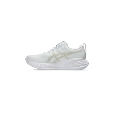 Afbeelding van Asics Gelcumulus 27 Hardloopschoenen voor op de weg, Dames, Maat: 38, White lake grey Kunststof