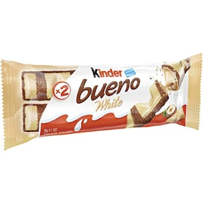 Afbeelding van Kinder Bueno Wit 43 Gram