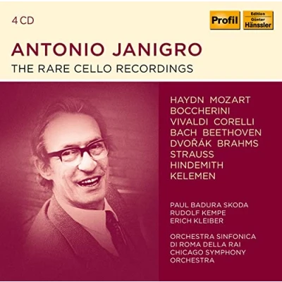 Afbeelding van Antonio Janigro The Rare Cello Recordings (4 CD)