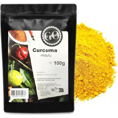 Afbeelding van Gemalen kurkuma, 100 g LA PLANTIGO