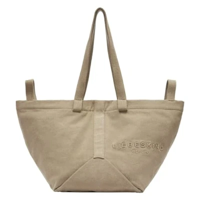 Afbeelding van LIEBESKIND BERLIN Elvira Denim Shopper Beige Lichtbruin
