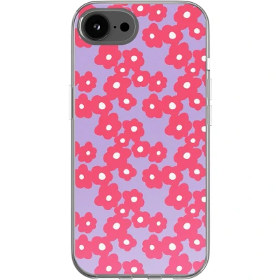 Afbeelding van imoshion hoesje Geschikt voor iPhone 16e Design Dusty Rose Blossoms