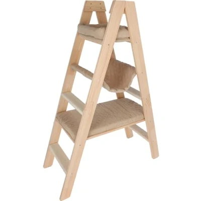Afbeelding van Kerbl Pet krabpaal Ladder beige kat