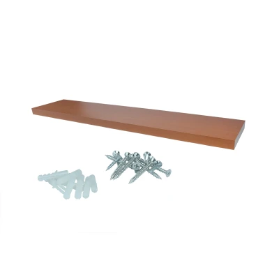Afbeelding van Zwevende Wandplank 118 x 24 cm Teak Per Stuk