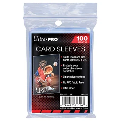 Image de Ultra Pro 100 pochettes Store Safe Soft Sleeves