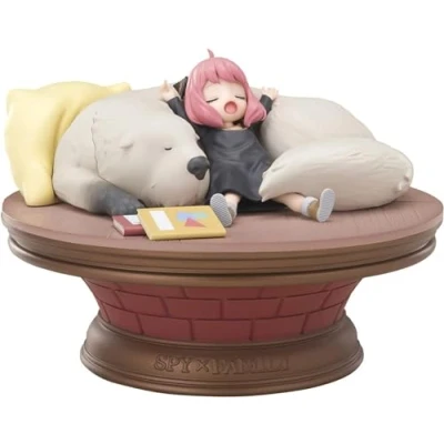 Afbeelding van Bandai Tamashi Nations Spy X Family Anya Forger &amp; Bond Diorama FiguartsZERO 10 cm