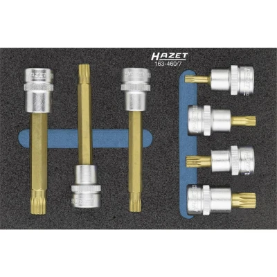 Afbeelding van Hazet 163 460/7 Dopsleutelinzetset