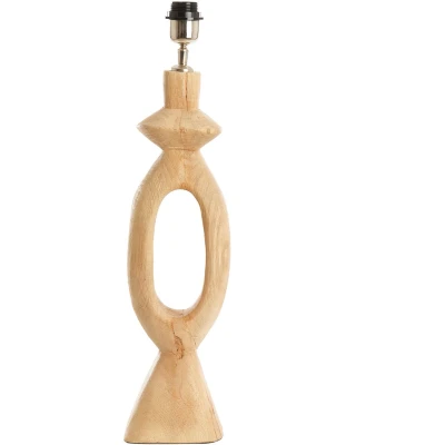 Afbeelding van Light &amp; Living Lampvoet 14x12x58 cm DJANGO hout mat naturel