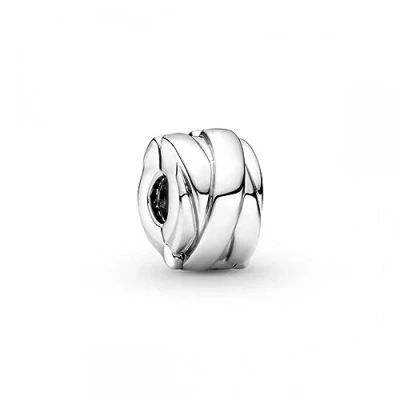 Afbeelding van Pandora Passions Charm clip in Sterling zilver lint, zilver, Geen juweel