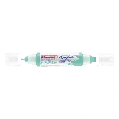 Image de Edding 5400 marqueur acrylique 3D double pointe (2 3 / 5 10 mm) turquoise opulent