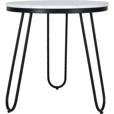 Afbeelding van Home67 Salontafel Milan Marmer 49 cm