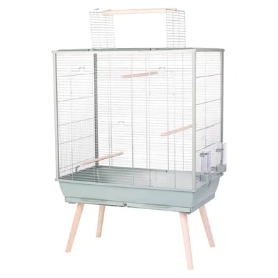 Afbeelding van Zolux Neolife 80 Vogelkooi Vogelverblijven 81x48x130 cm Groen