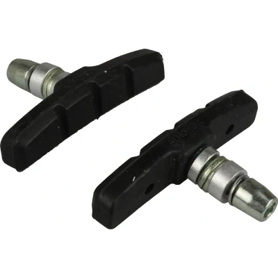 Afbeelding van remblokken V brake 70 x 15 mm zwart 2 stuks