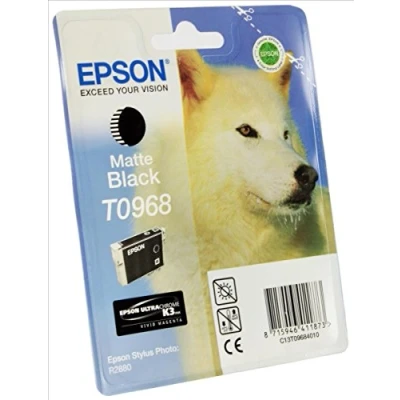 Afbeelding van Epson C13T09684010 Inktcartridge Mat zwart