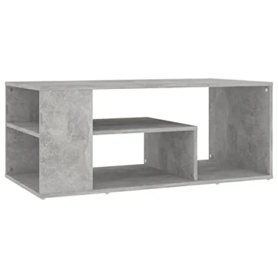 Afbeelding van vidaXL Salontafel, betongrijs, 100 x 50 40 cm, spaanplaat