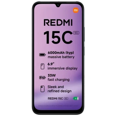 Afbeelding van Xiaomi Redmi 15C 5G 256GB Zwart