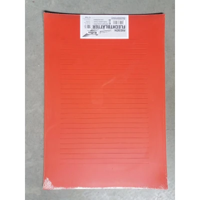 Afbeelding van Vlechtstrokenpapier Folia 130g/m² 35x50cm assorti pak à 10 vel