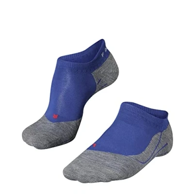 Afbeelding van FALKE RU4 Invisible Hardloopsokken anti blaren, gemiddelde padding katoen sportsokken heren blauw Maat 39 41