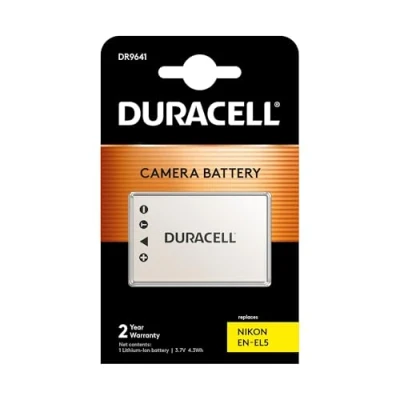 Afbeelding van Duracell EN EL5 Camera accu Vervangt originele 3.7 V 1150 mAh