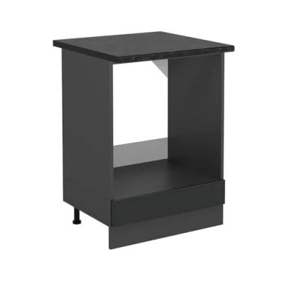 Afbeelding van Vicco Ovenombouwkast R Line, Antraciet landhuis/Antraciet, 60 cm , WB