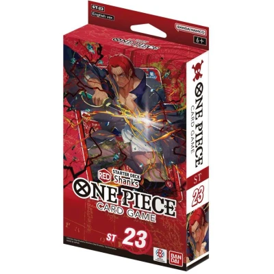 Afbeelding van One Piece Card Game Starter Deck ST23 Red Shanks TCG Kaartspel Speelklaar Engelstalig