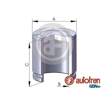 Afbeelding van AUTOFREN SEINSA D025533 Zuiger, remklauw 60 Vooras BOSCH RENAULT: Trafic 3