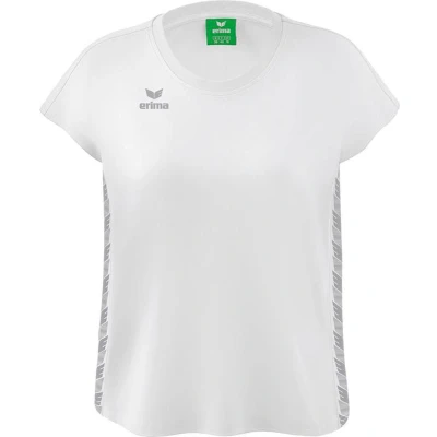 Afbeelding van Essential Team T shirt dames wit/monument grey / 38