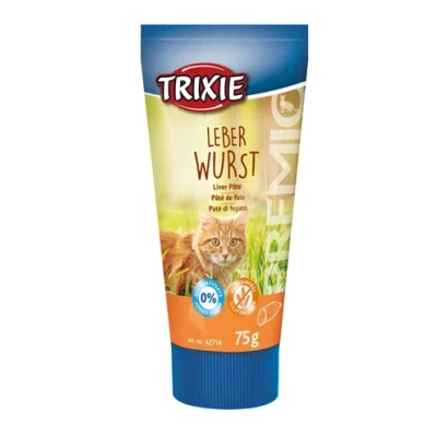 Afbeelding van Trixie Premio Leverworstpasta Kat 75 GR