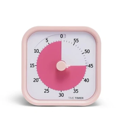 Afbeelding van Time timer MOD HOME EDITION kleur Peony Pink 60 Minuten visuele