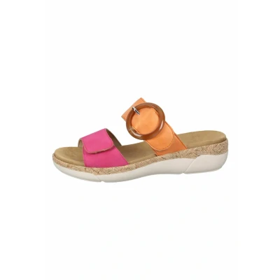 Afbeelding van Remonte R6858 Damessandalen, magenta oranje 38