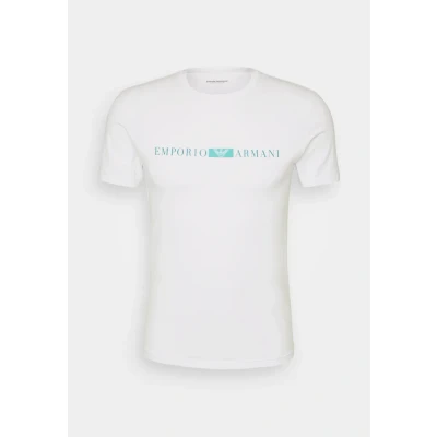 Afbeelding van Emporio Armani Sleeve CREW NECK Hemd, Heren, Maat: Large, White